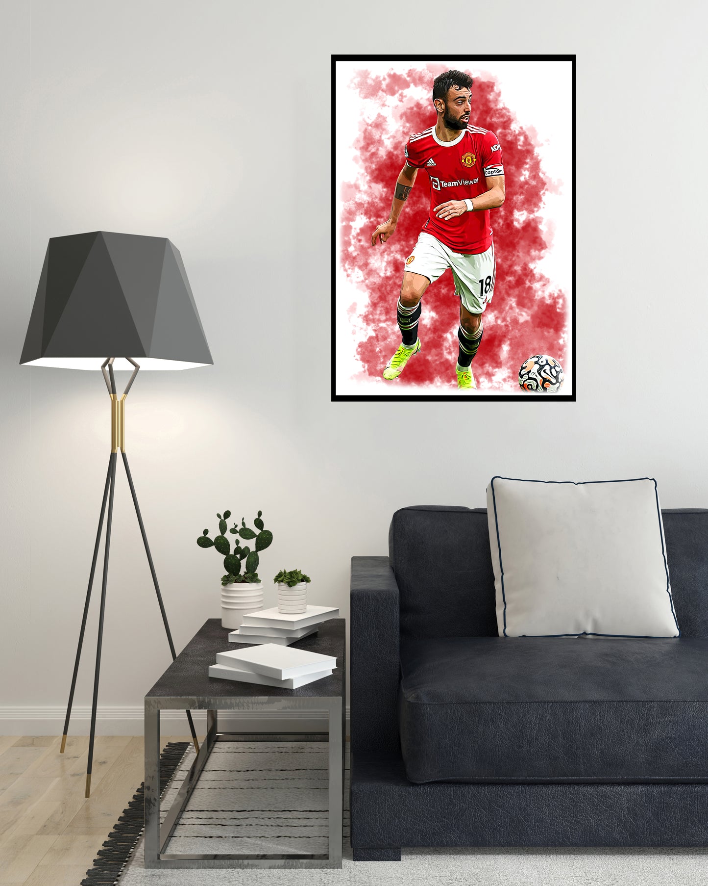 Bruno Fernandes Digital Art Print - (On Foamex Board or Photo Paper)