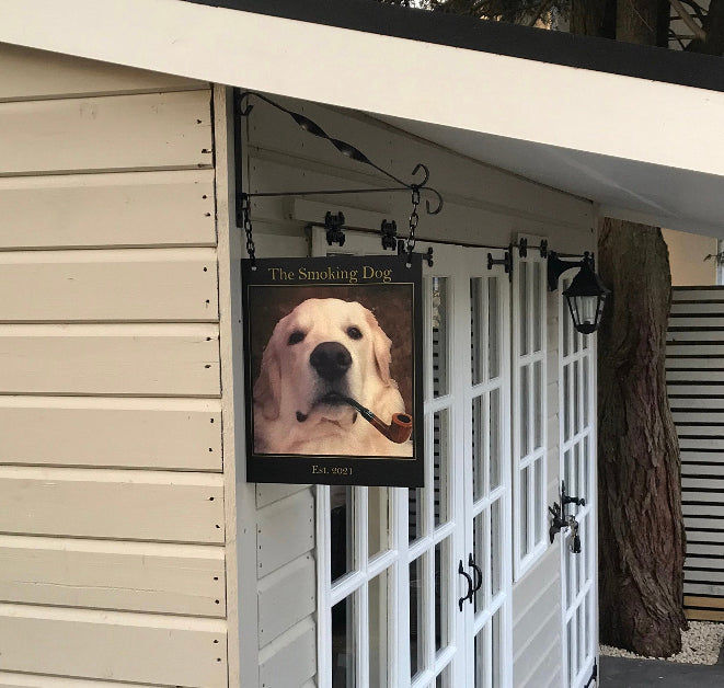 Personalised Hanging Pub Sign (As featured on ITV's 'Love Your Garden')