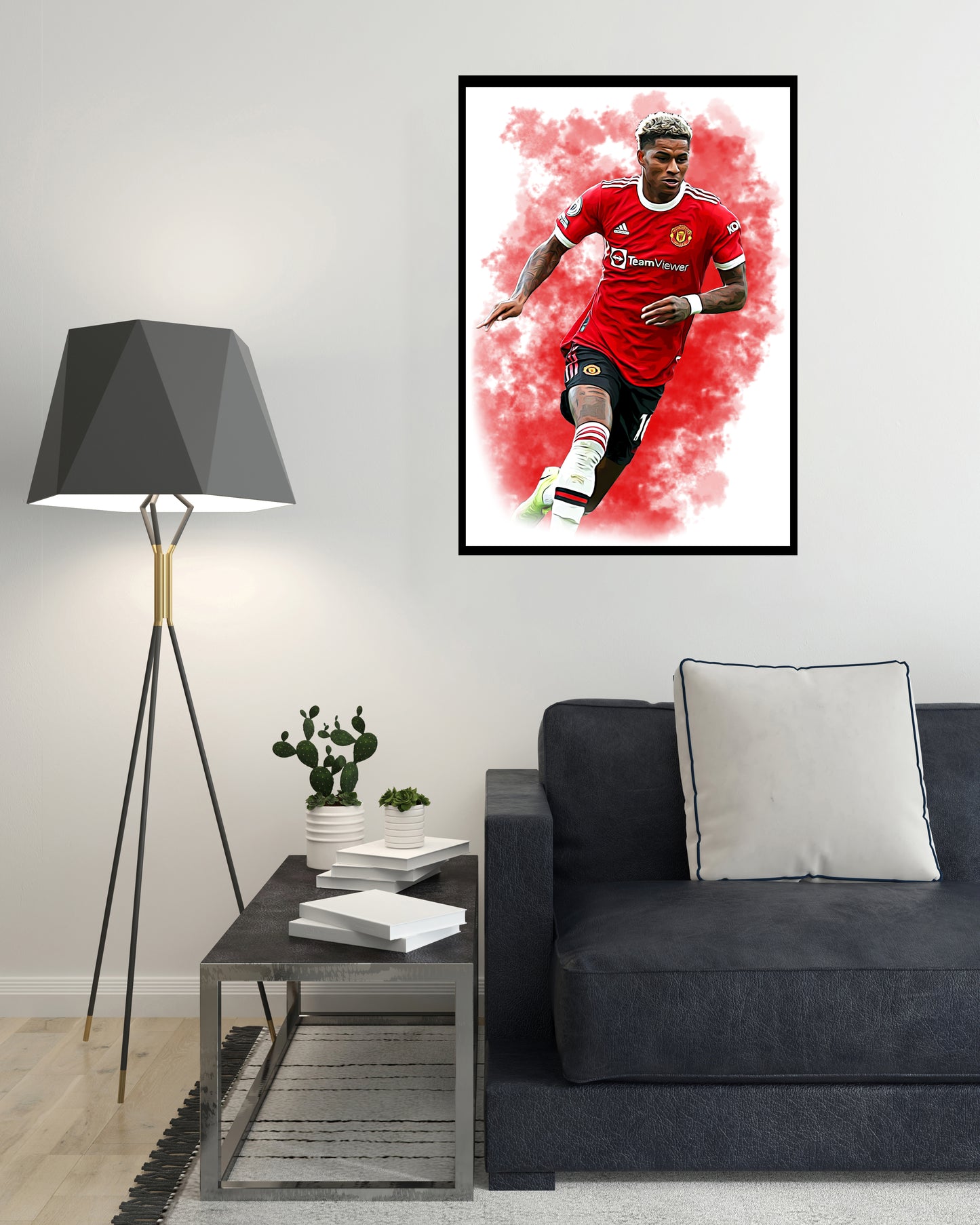 Rashford Digital Art Print - (On Foamex Board or Photo Paper)