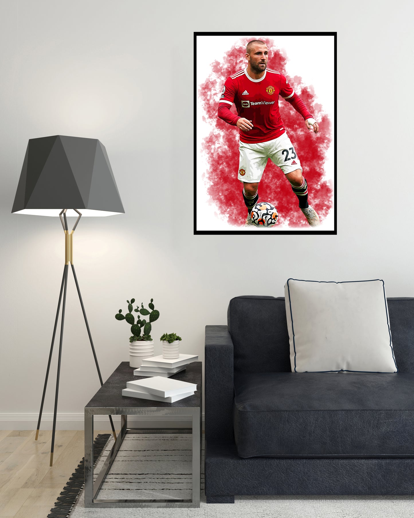Luke Shaw Digital Art Print - (On Foamex Board or Photo Paper)