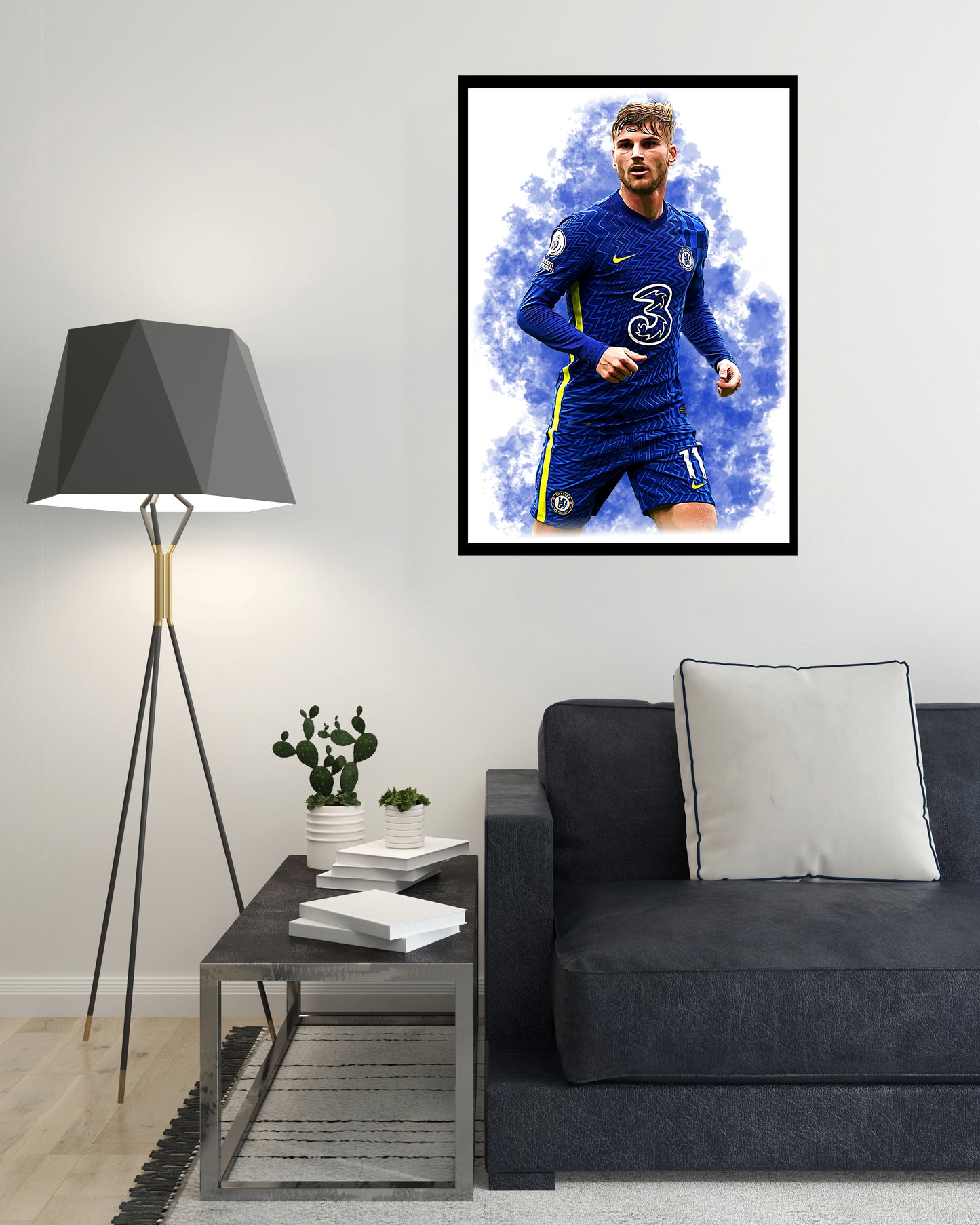 Timo Werner Digital Art Print - (On Foamex Board or Photo Paper)