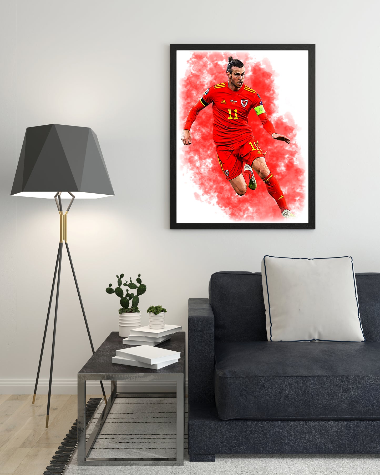 Gareth Bale Digital Art Print - (On Foamex Board or Photo Paper)