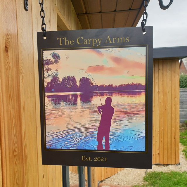 Personalised Hanging Pub Sign (As featured on ITV's 'Love Your Garden')