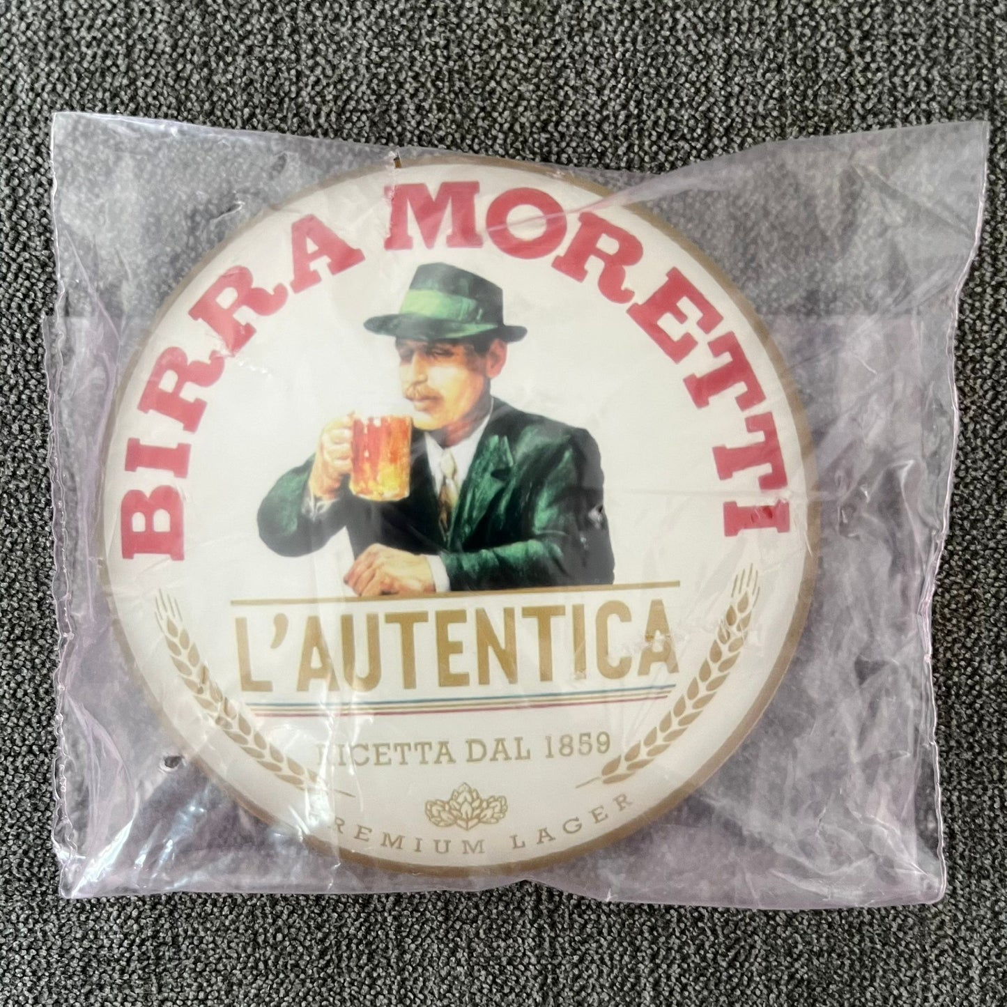 Birra Moretti Badge / Lens