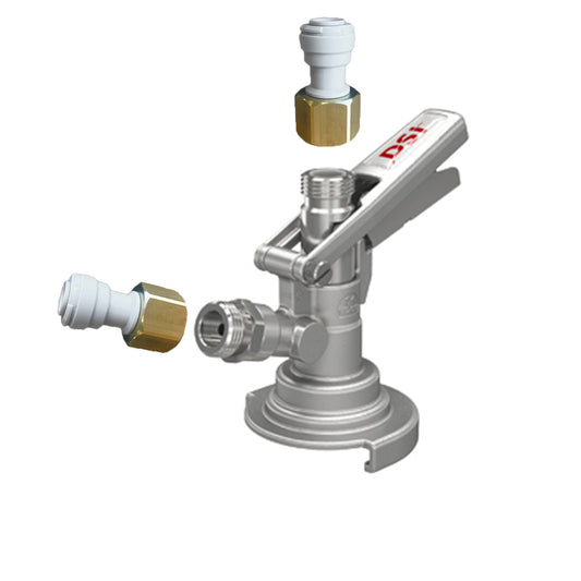 A Type Coupler With Push Fittings