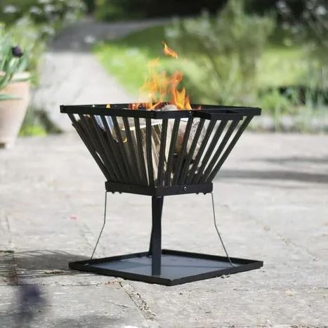 Black Fire Basket