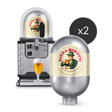 Load image into Gallery viewer, Blade Machine with 2 x 8L Moretti kegs and 24 x glasses

