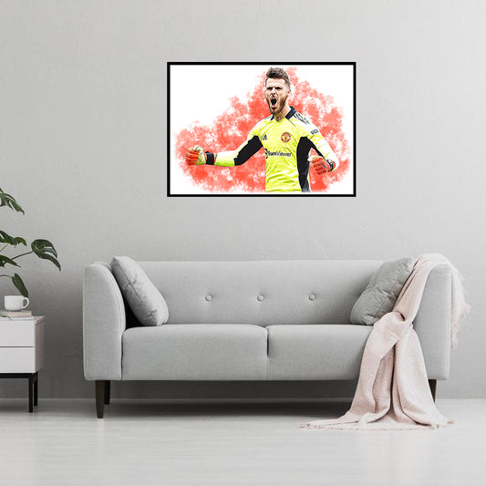 David de Gea Digital Art Print - (On Foamex Board or Photo Paper)