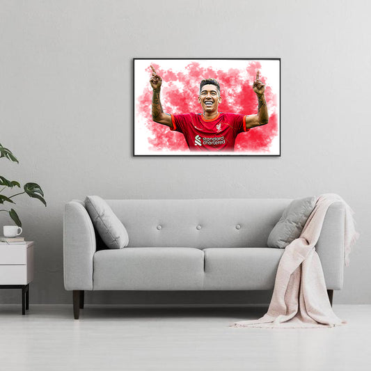 Roberto Firmino Digital Art Print - (On Foamex Board or Photo Paper)