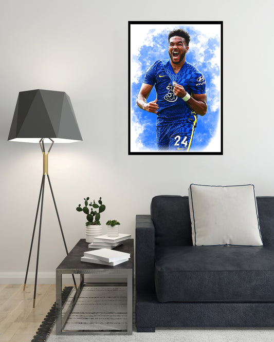 Reece James Digital Art Print - (On Foamex Board or Photo Paper)