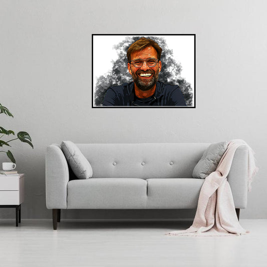 Jurgen Klopp Digital Art Print - (On Foamex Board or Photo Paper)