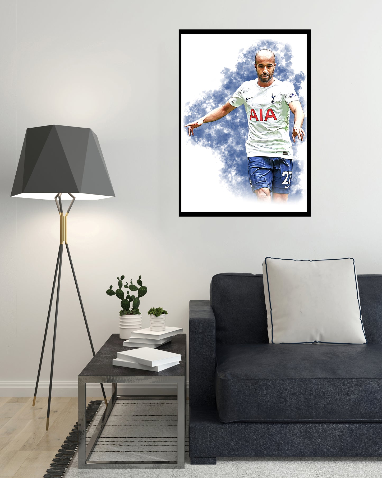 Lucas Moura Digital Art Print - (On Foamex Board or Photo Paper)