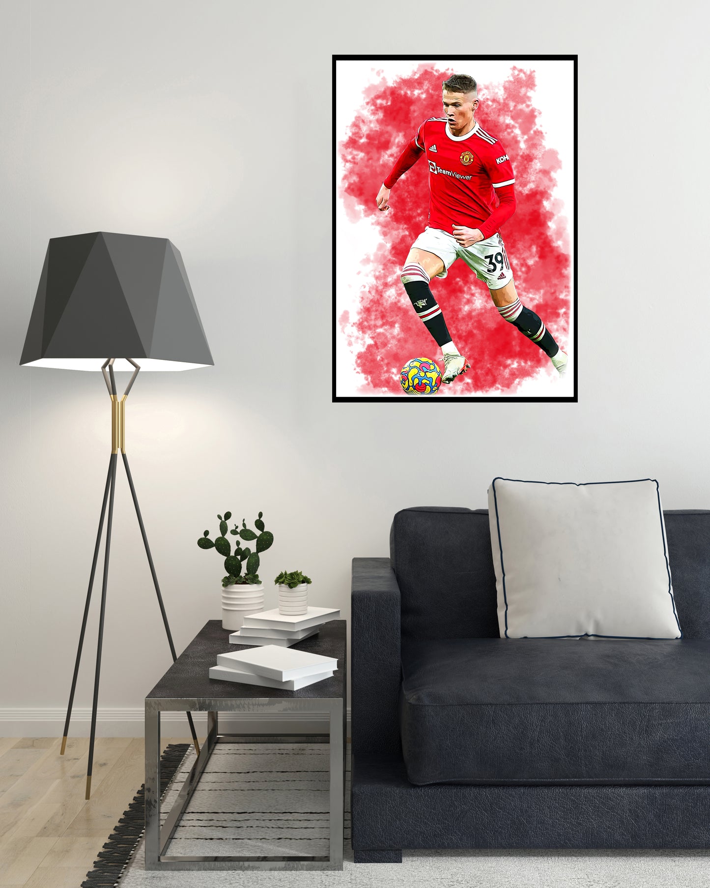 Scott McTominay Digital Art Print - (On Foamex Board or Photo Paper)