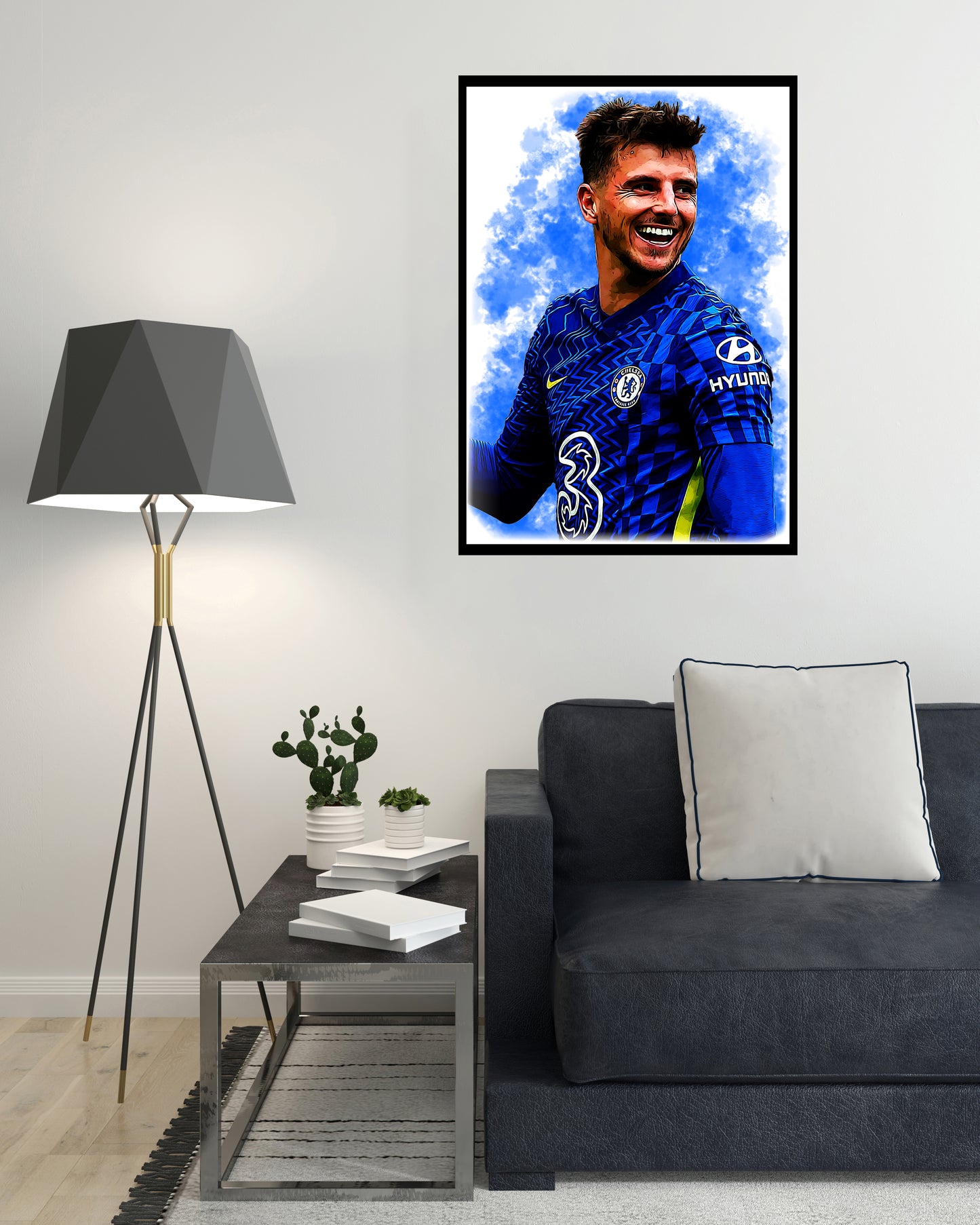 Mason Mount Digital Art Print - (On Foamex Board or Photo Paper)