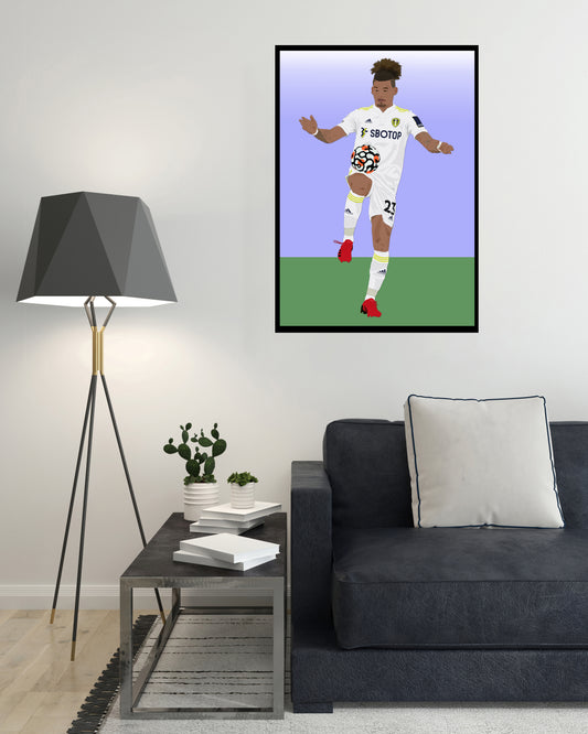 Kalvin Phillips Digital Art Print - (On Foamex Board or Photo Paper)