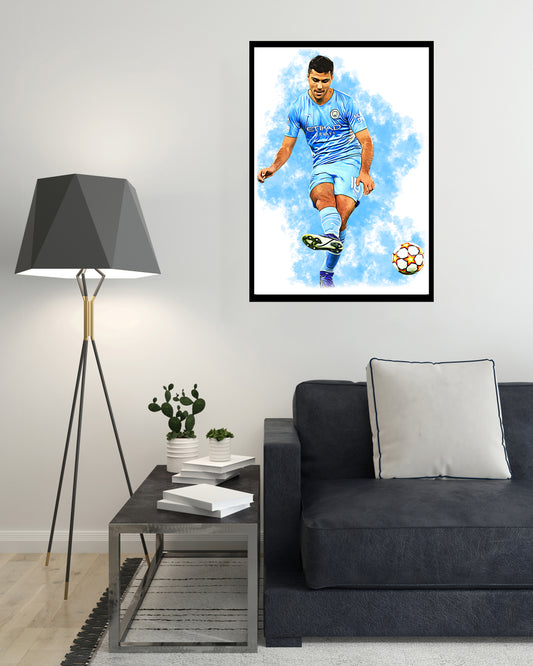 Rodri Digital Art Print - (On Foamex Board or Photo Paper)