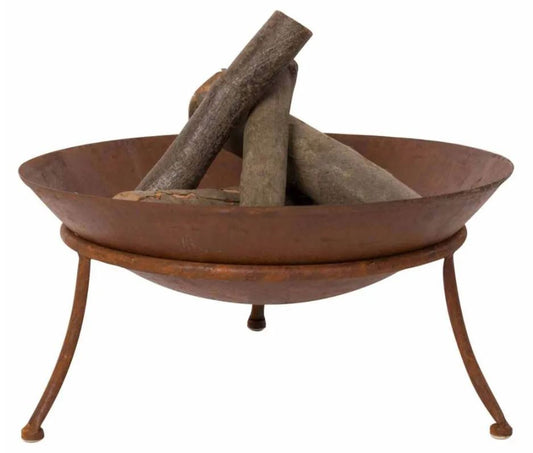 Rust Steel Fire Pit Bowl