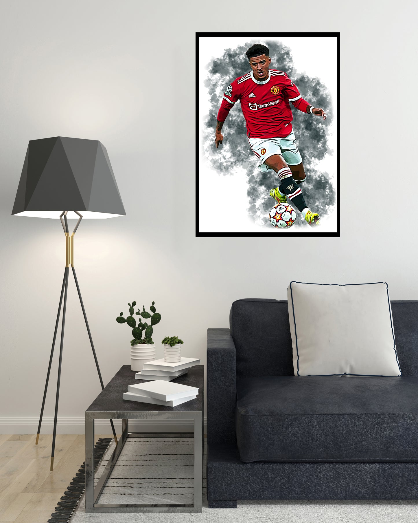 Jadon Sancho Digital Art Print - (On Foamex Board or Photo Paper)