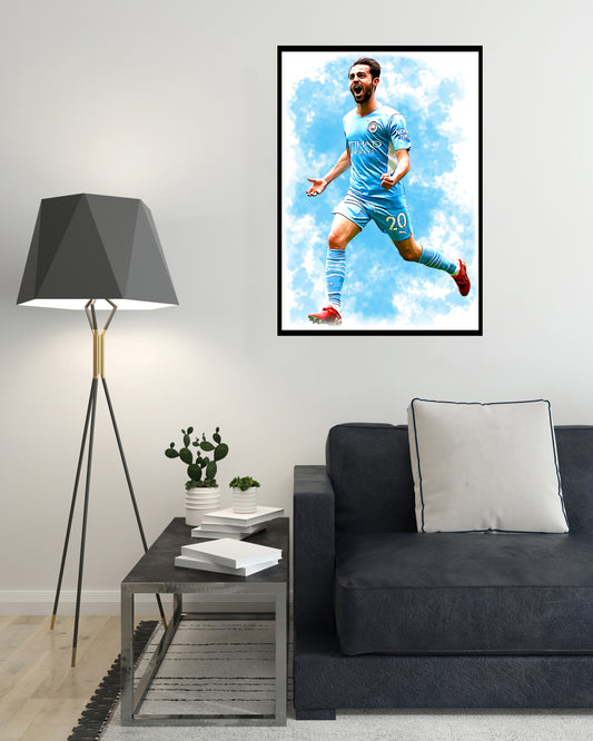 Bernardo Silva Digital Art Print - (On Foamex Board or Photo Paper)