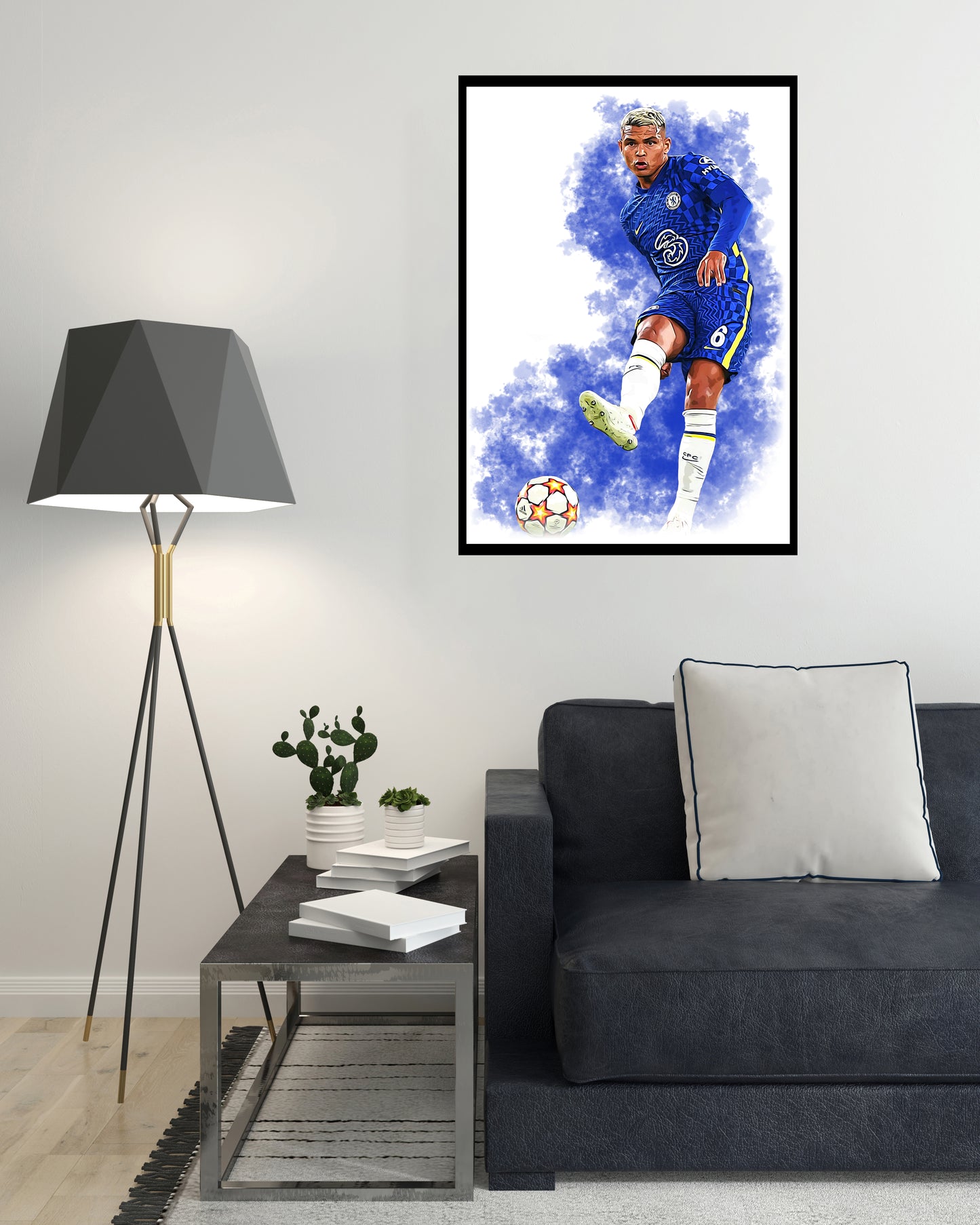 Thiago Silva Digital Art Print - (On Foamex Board or Photo Paper)