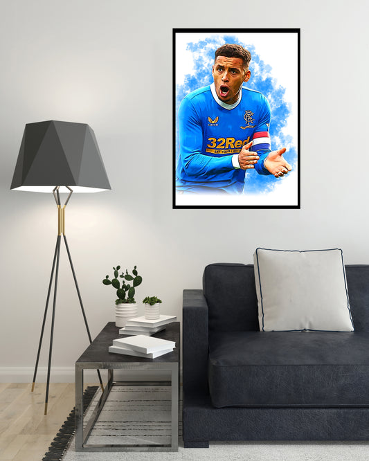 James Tavernier Digital Art Print - (On Foamex Board or Photo Paper)