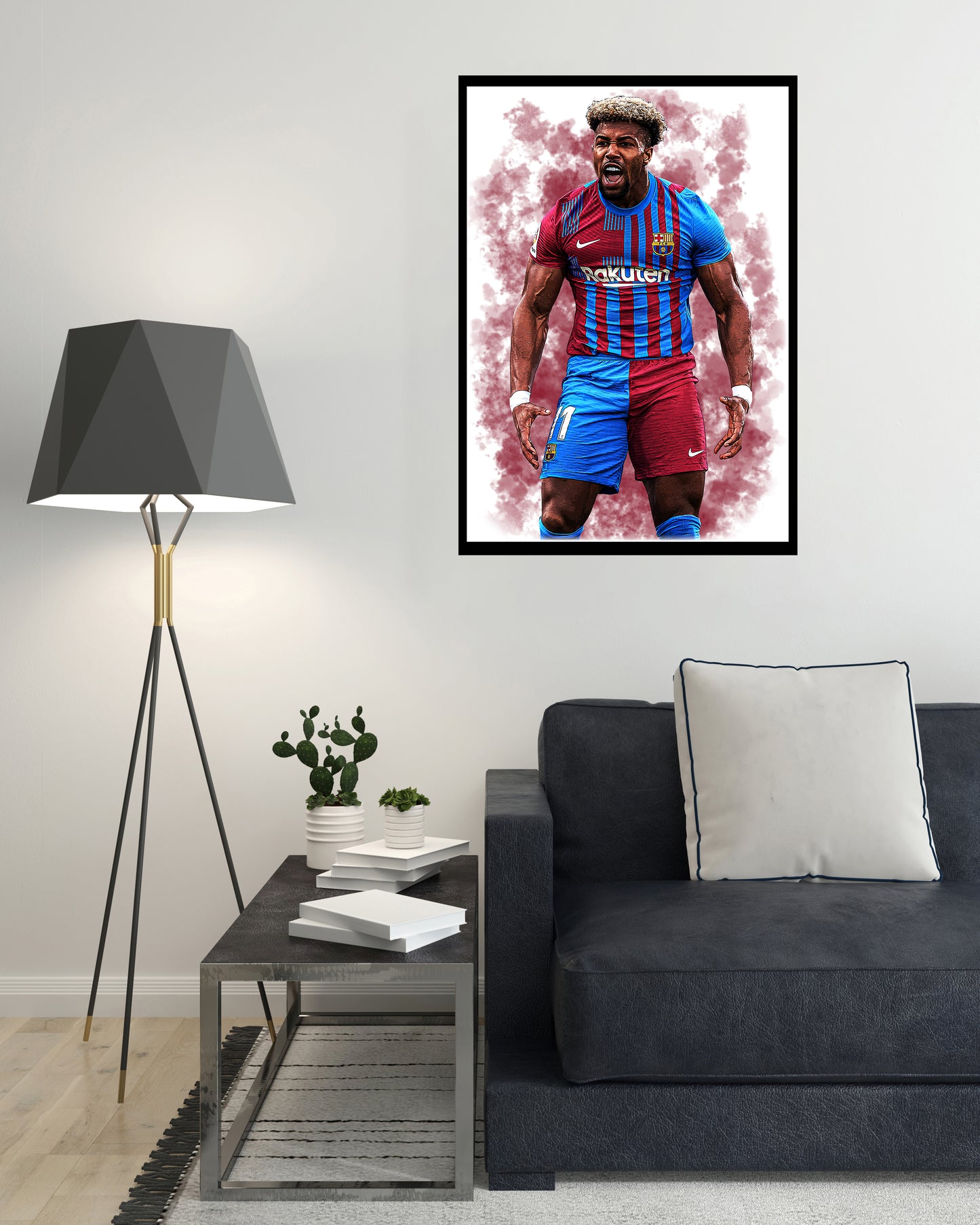 Adama Traore Digital Art Print - (On Foamex Board or Photo Paper)