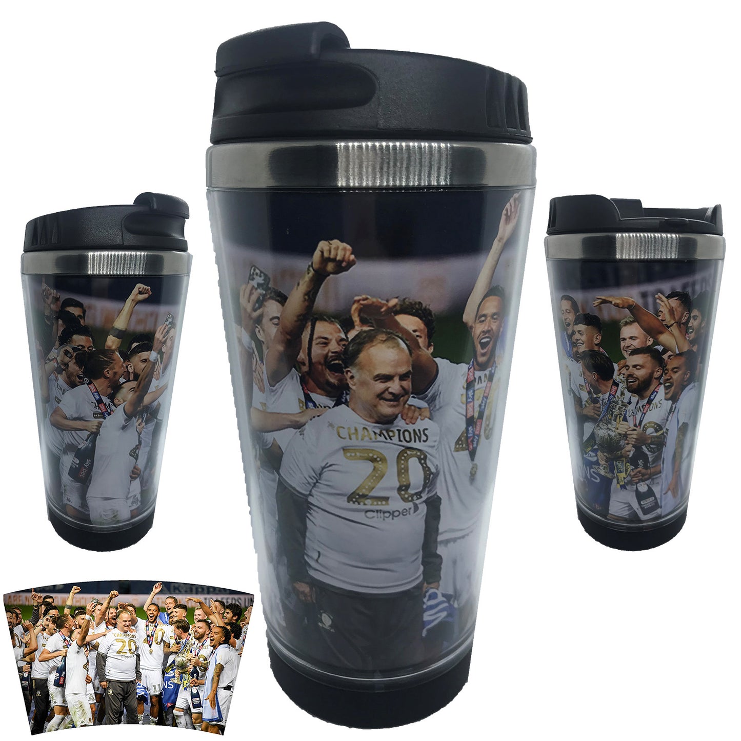 Leeds United Champions Travel Mug