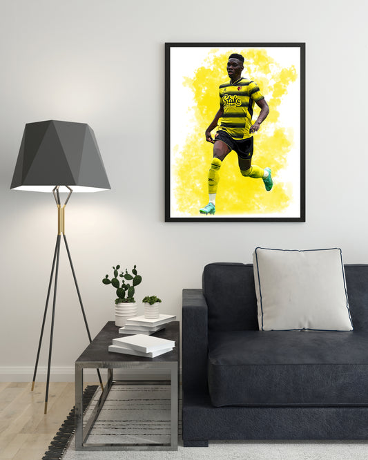 Ismaila Sarr Digital Art Print - (On Foamex Board or Photo Paper)