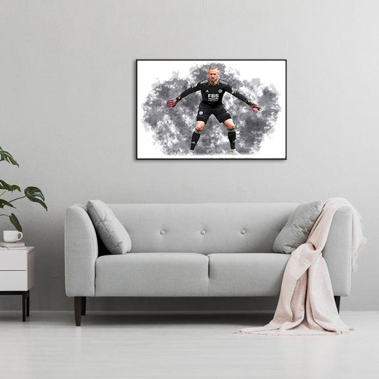 Kasper Schmeichel Digital Art Print - (On Foamex Board or Photo Paper)